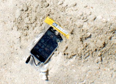 DryCASE Keeps Water and Sand out